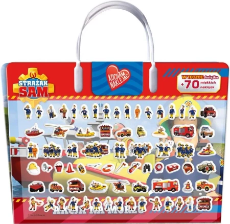 Strażak Sam. Kocham naklejać. Akcja na morzu - praca zbiorowa