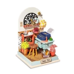 Składany Drewniany Model Mini Pracownia - Nice Idea