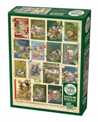 Cobble Hill Puzzle 1000 el. Książki przyrodnicze