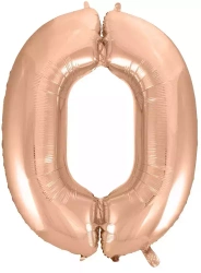 Balon foliowy B&C 0 różowo-złoty 92cm - Godan