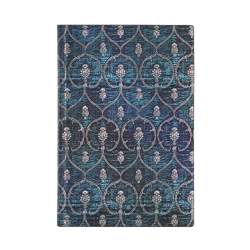 Notatnik w linie Blue Velvet midi - Paperblanks
