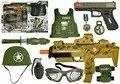 Zesrtaw wojskowy z Glockiem 17 - Leantoys