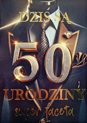 Karnet Urodziny 50 3K - YEKU