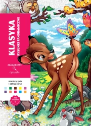 Art therapy. Kolorowanka antystresowa. Disney. Klasyka. Rysunki panoramiczne. Zagadkowe rysunki - opracowanie zbiorowe