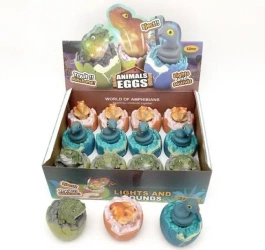 Gniotek zwierzęta z dźwiękiem MIX - Merkpol