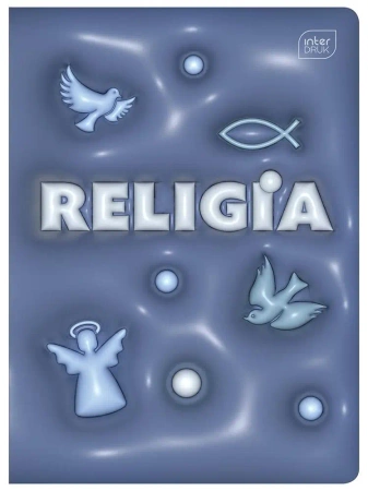 Zeszyt A5/60K kratka Religia Hybrid (10szt) - INTERDRUK