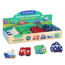 Temperówka Pojedyncza Pojazdy Op.12szt.starpak 540807