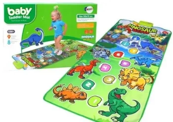 Mata taneczna dinozaury dźwięki - Leantoys