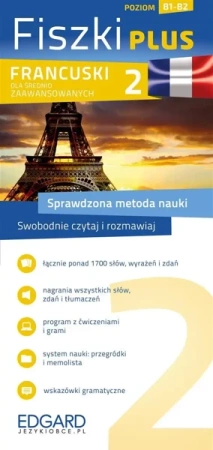 Francuski Fiszki PLUS dla średnio zaawansowanych 2 - Virginie Little, Michał Podsiadło, Wojciech Wąsow