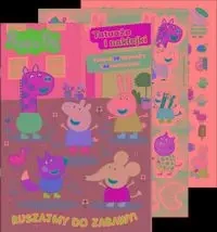 Świnka Peppa. Tatuaże i naklejki. Ruszajmy do... - praca zbiorowa