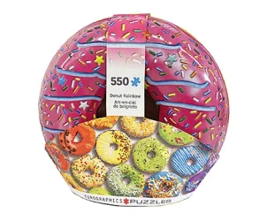 Puzzle 550 TIN Donut Rainbow 8551-5782 - Eurographics