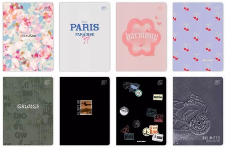 Zeszyt A5/60k kratka 70g Uv Mix Int Fol A 10