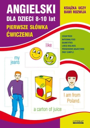 Angielski dla dzieci 8-10 lat. Pierwsze słówka. Ćwiczenia - Joanna Bednarska