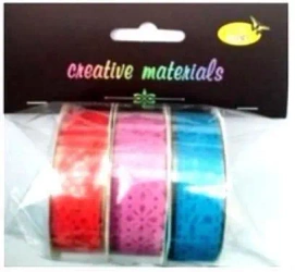 Taśmy samoprzylepne PVC 3szt - Galeria Hobby