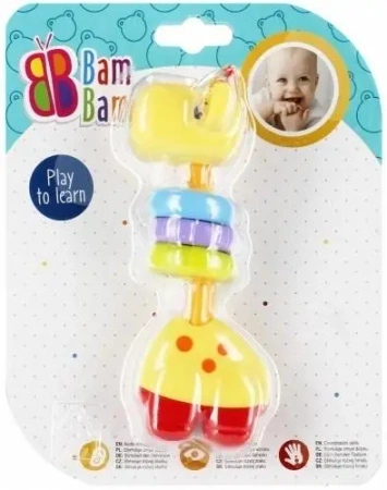 Grzechotka żyrafka BAM BAM - BAM BAM