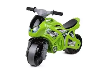 Motocykl zielony - Technok