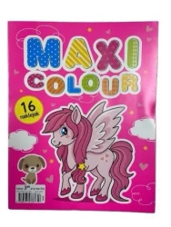 Maxi colour. Jednorożec - praca zbiorowa
