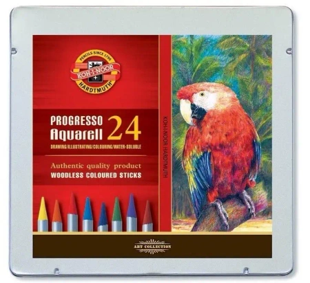 Kredki Progresso Aquarell 24 kolory - Koh-I-Noor