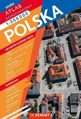 Atlas samochodowy Polski 1:300 000 - praca zbiorowa