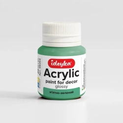 Farba akrylowa Miętowa zieleń 20ml - Ideyka