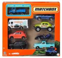 Matchbox Pojazdy 8-pak mix (6szt) - Mattel