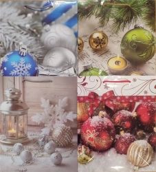 Torebka ozdobna Boże Narodzenie PL-6 śred Stroiki - Panorama