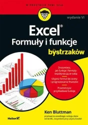 Excel. Formuły i funkcje dla bystrzaków w.6 - Ken Bluttman