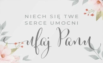 Magnes na lodówkę - Niech się twe serce umocni - Szaron