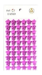 Stiker Gwiazdka piankowy liliowy - Galeria Hobby