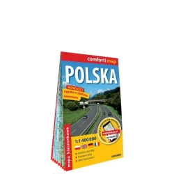 Comfort! map Polska kieszonkowa mapa samochodowa - praca zbiorowa