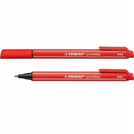 Cienkopis kreślarski karminowy. Stabilo 1 szt.