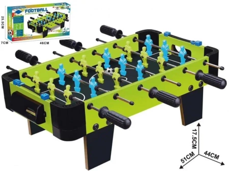 Piłkarzyki drewno krótkie nóżki 51x44x17,5cm - Madej