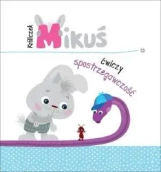 Króliczek Mikuś ćwiczy spostrzegawczość - praca zbiorowa