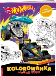 Hot Wheels. Kolorowanka według kodu - praca zbiorowa