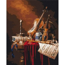 Malowanie po numerach - Świat muzyka 40x50cm - Twoje Hobby