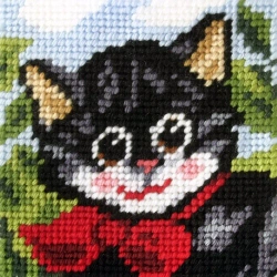 Haft. Moje pierwsze wyszywanie - Kotek - Anex-bis