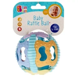 Kula gumowa z dźwiękiem pastel BAM BAM - BAM BAM