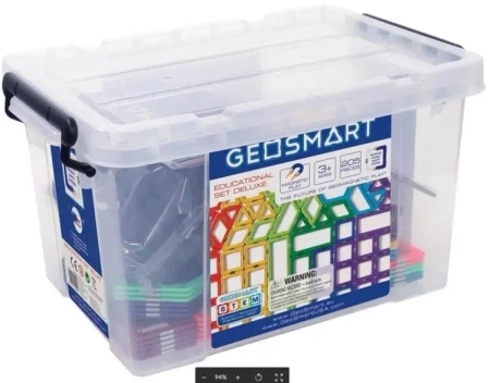 Geo Smart Educational Set DELUXE (205 części) IUVI - IUVI Games