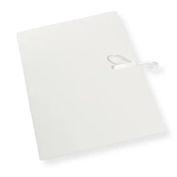 Teczka A4 wiązana biała 300gsm (10szt) - Penword