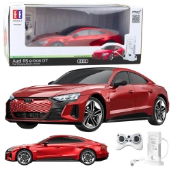 Audi RS E-tron GT R/C czerwony 1:14 - Leantoys