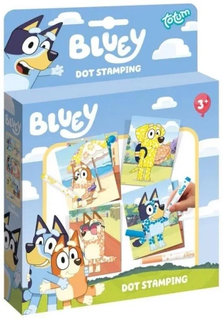 Zestaw kreatywny Bluey ze stempelkami - Grafix