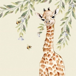 Karnet Swarovski kwadrat CL4712 Żyrafa - Clear Creations