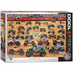 Puzzle 1000 Monster Jam Truck Lineup 6000-5944 - Eurographics