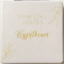 Lusterko kieszonkowe - Wyjątkowa - Szaron