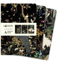 Zestaw 3 notatników MIDI Ashmolean Museum - Flame Tree