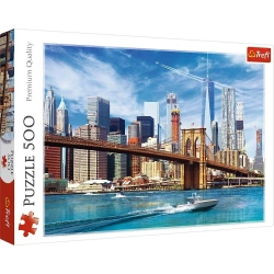 Puzzle 500 Widok na Nowy Jork TREFL