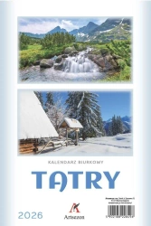 Kalendarz 2026 A5 biurkowy stojący MIX - Artsezon