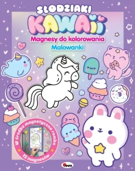 Słodziaki KAWAII. Magnesy do kolorowania - Elżbieta Korolkiewicz