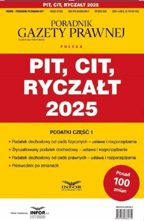 PIT, CIT, ryczałt 2025 - praca zbiorowa