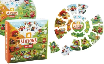 Puzzle 4 niesamowite pory roku - Cubika